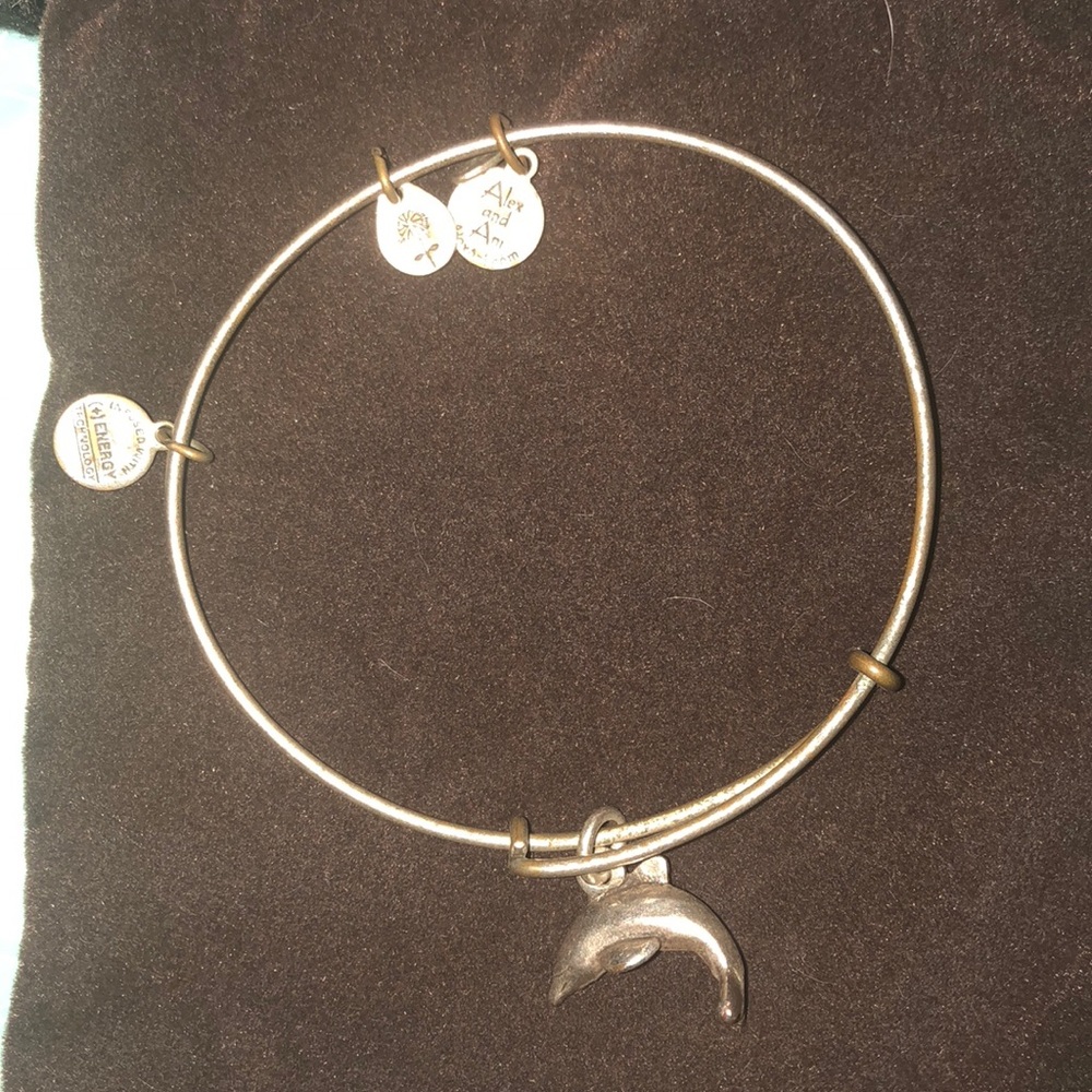 Retired Dolphin bangle Alex& Ani.